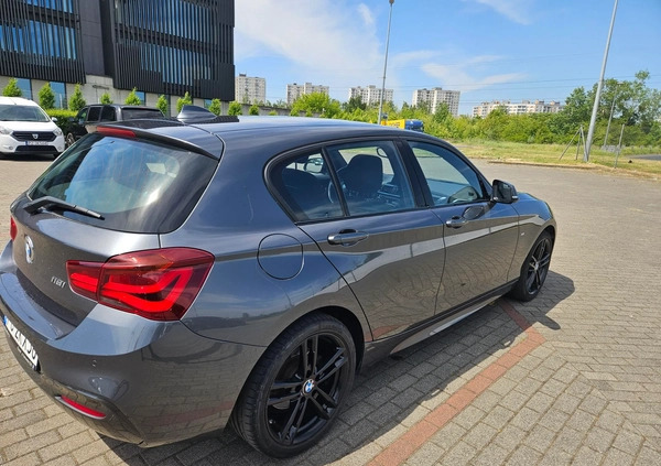 BMW Seria 1 cena 80000 przebieg: 57000, rok produkcji 2019 z Poznań małe 106